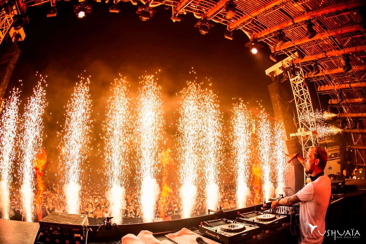 Último show en Ibiza