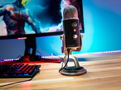 Micrófono para vídeos en Youtube o Twitch