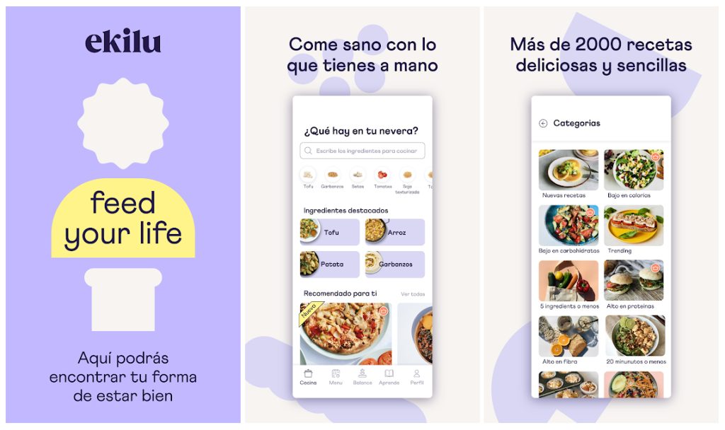 Akilu. Una de las aplicaciones para comer más sano