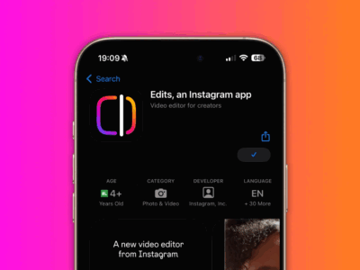 Meta presenta su app Instagram Edits frente a CapCut