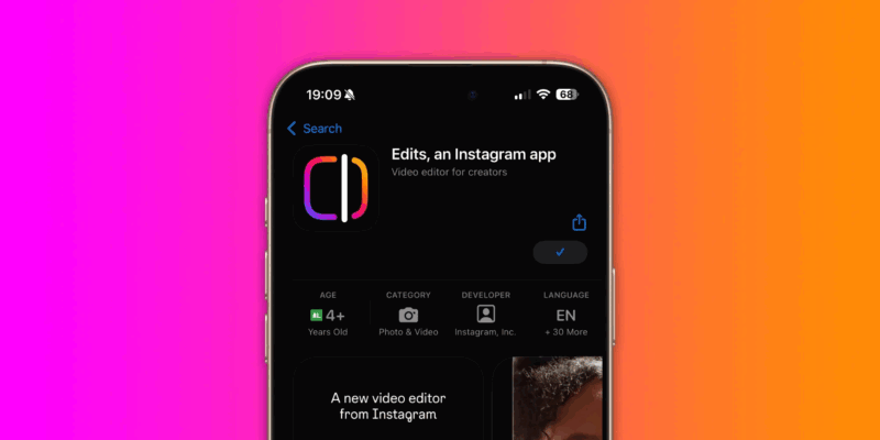 Meta presenta su app Instagram Edits frente a CapCut