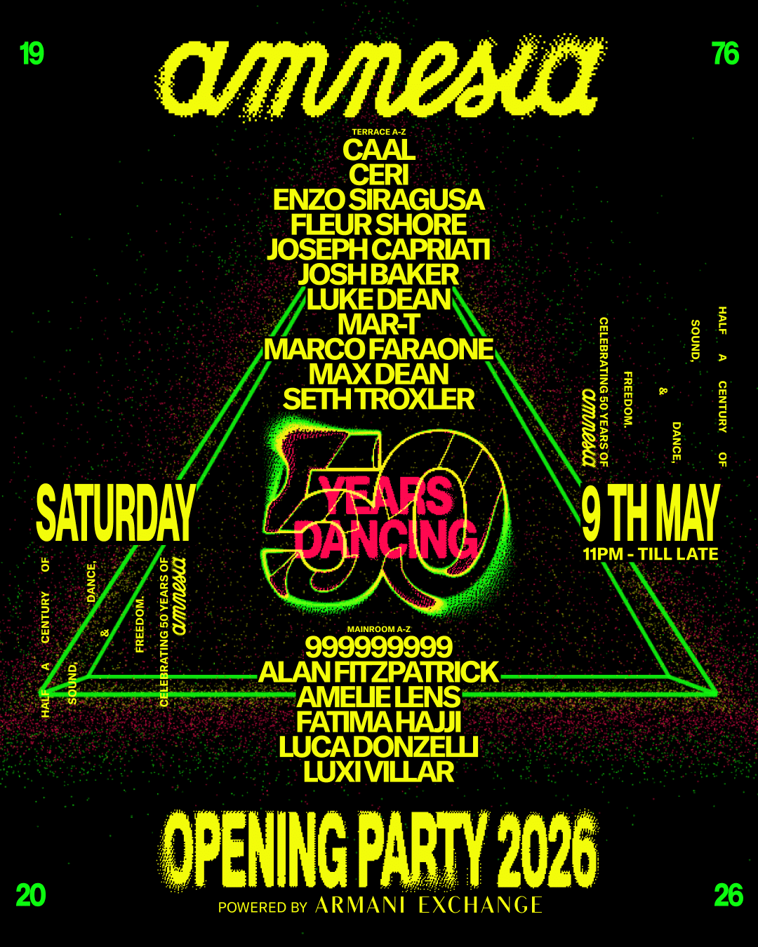 Amnesia Ibiza Opening 2026
